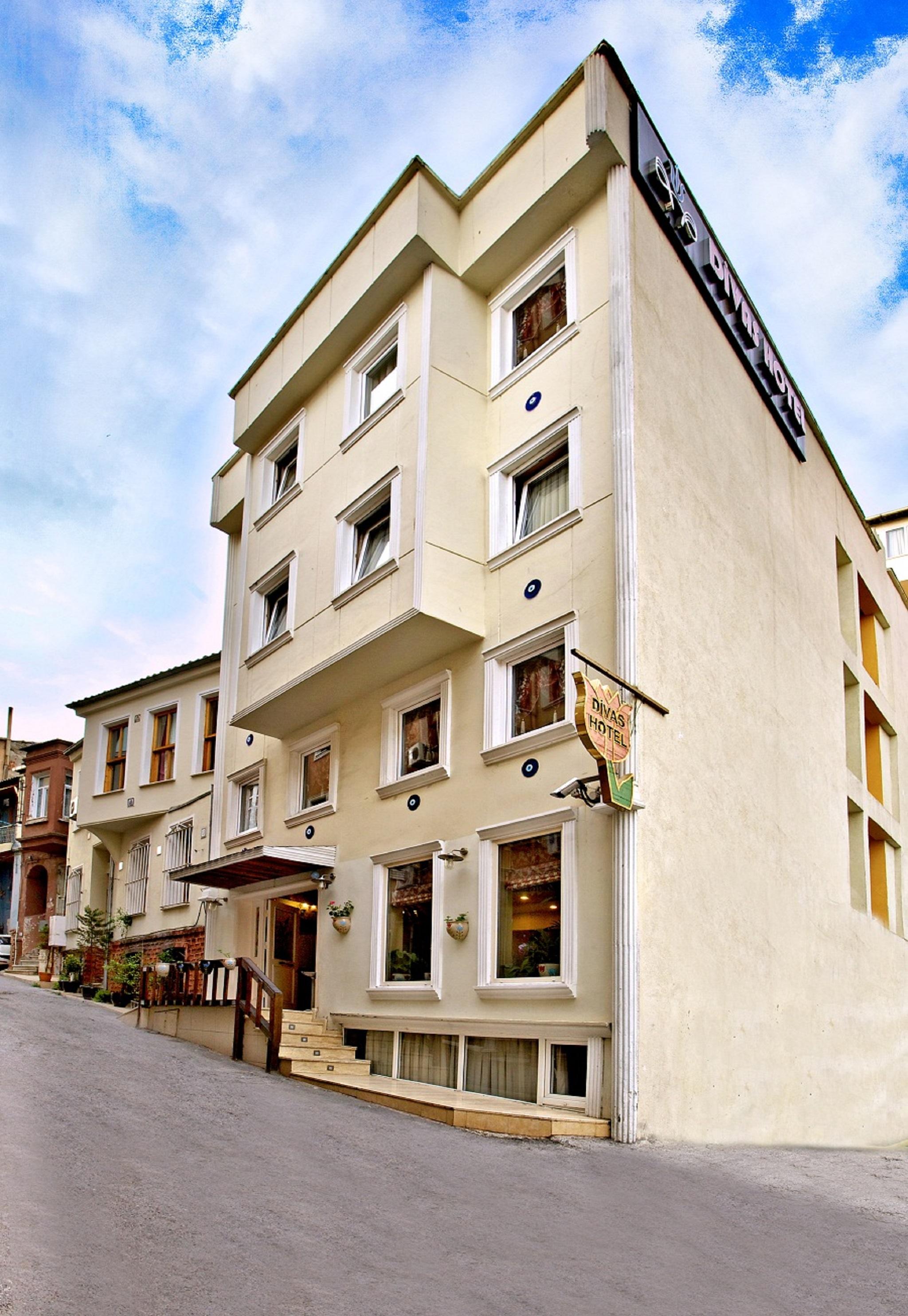 Divas Hotel Istanboel Buitenkant foto